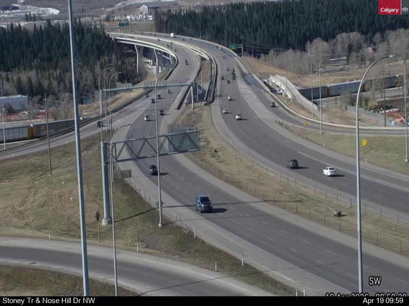 Stoney Trail - Nose Hill Drive NW (W of E INT) — C134