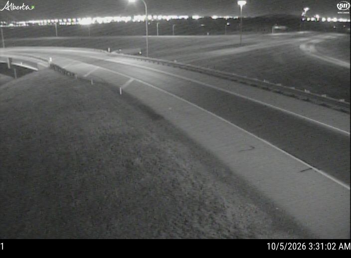 HWY16 EB to AHD NB, left side of ramp
