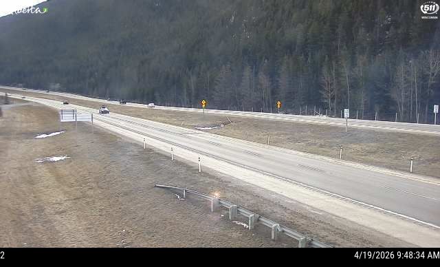 Hwy 1: East of Dead Mans Flat Overpass — WB, North side of HWY