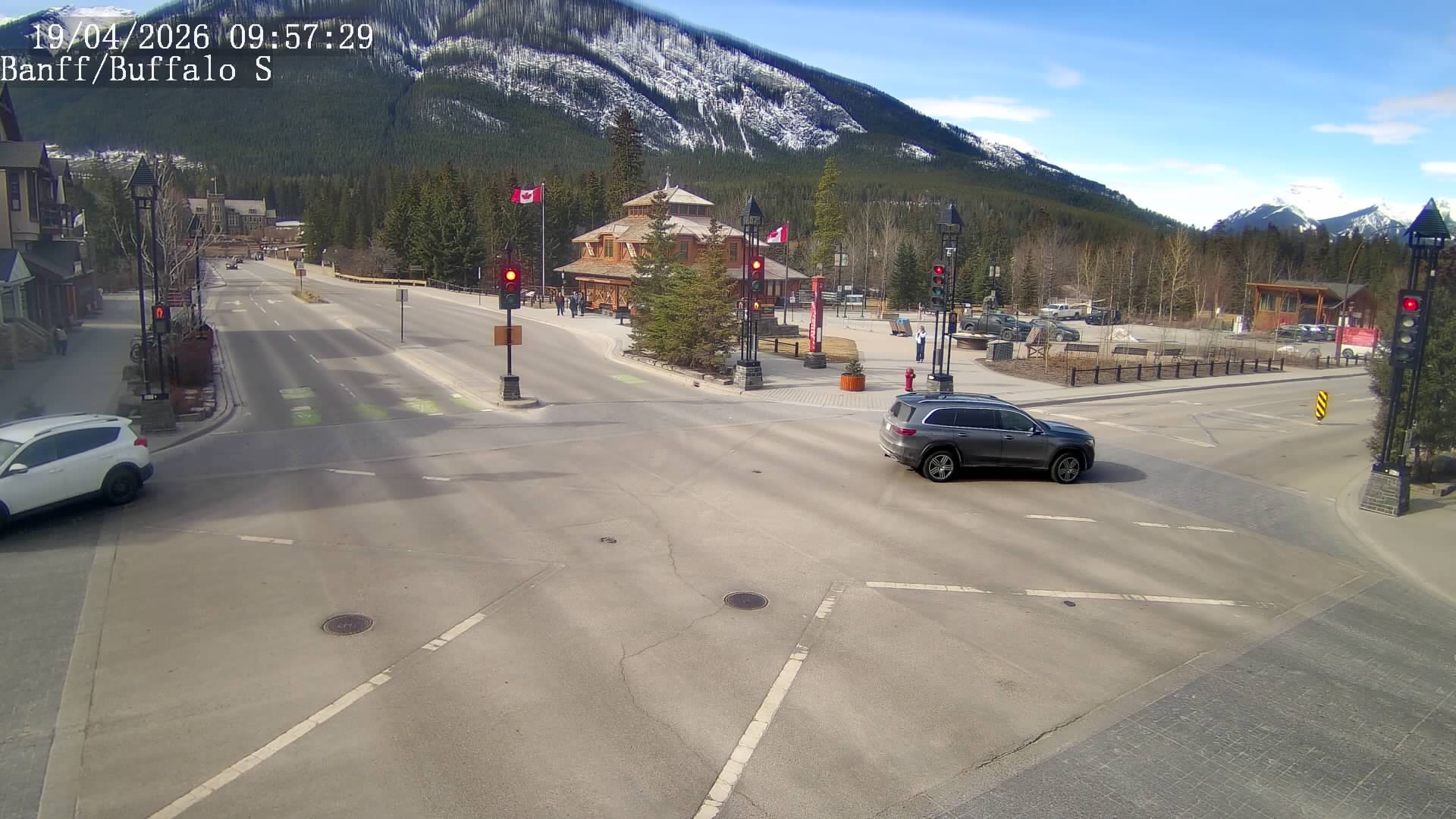 Buffalo St and Banff Ave — Road