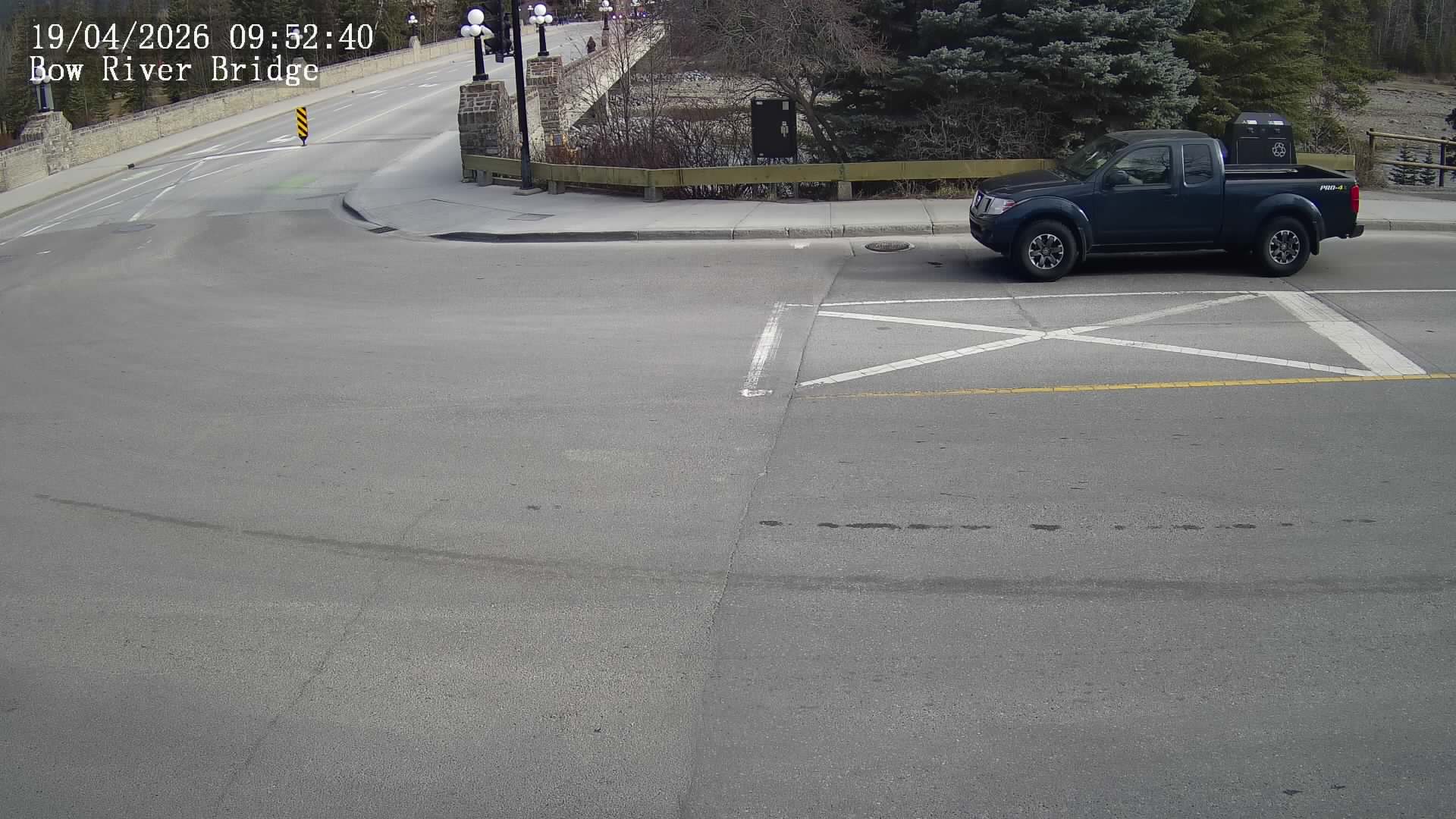 Banff Ave Bridge — Road