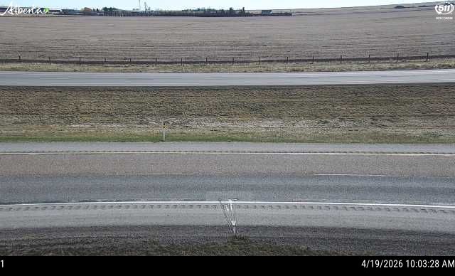 Hwy 2: South of Jct. 519 near Granum — West side of HWY