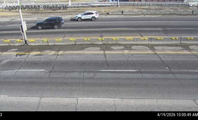 Hwy 2: Deerfoot Trail at Calf Robe & Ogden Bridges — East side of HWY