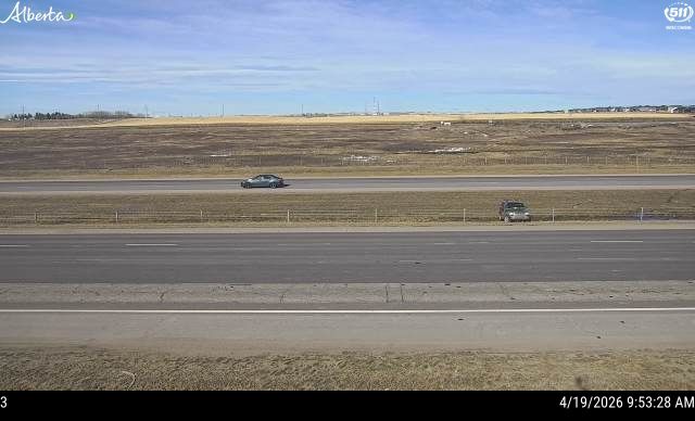 Hwy 2: North of Balzac Overpass south of Airdrie — East side of HWY