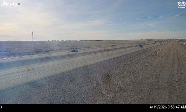 Hwy 2: South of Hwy 581 near Carstairs — West side of HWY