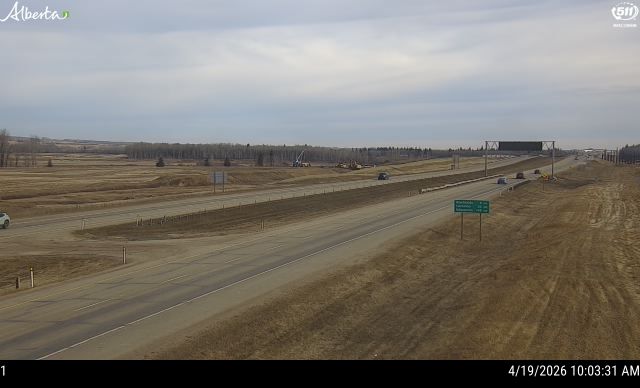 Hwy 2: North of Hwy 11A Red Deer — NB, East side of HWY