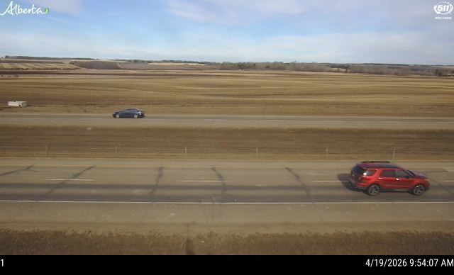 Hwy 2: North of Hwy 11A Red Deer — NB, East side of HWY