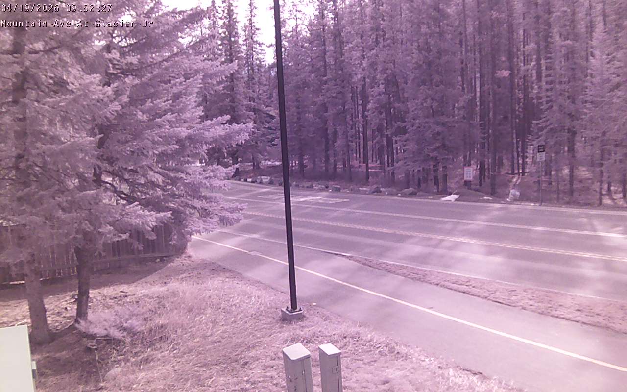 Mountain Ave at Glacier Dr — Road
