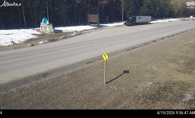 Hwy 3: 1.9km East of Alberta/BC Border — North side of HWY