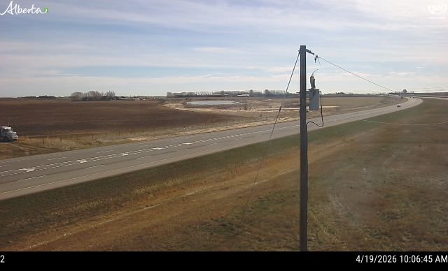 Hwy 3: 3.4km West of Whitney Road near Monarch — Median of HWY