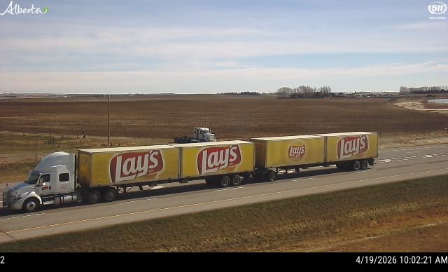 Hwy 3: 3.4km West of Whitney Road near Monarch — Median of HWY