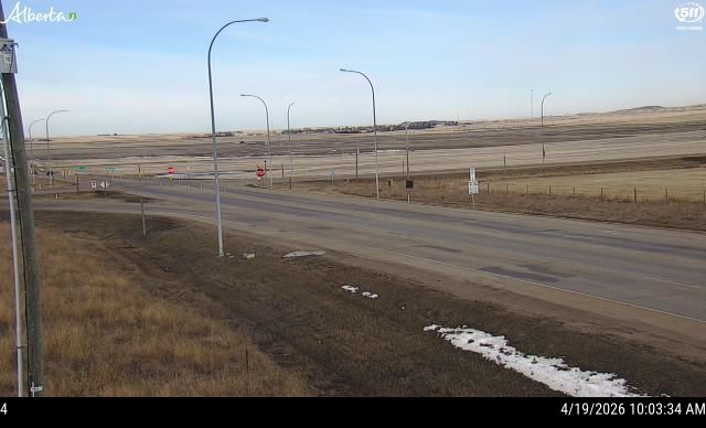 Hwy 9: near Morrin — South side of HWY