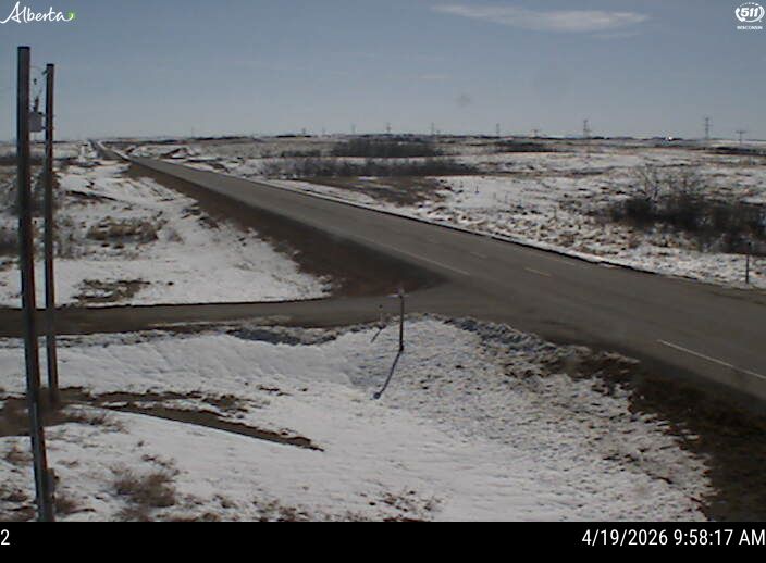 Hwy 9: near Oyen — North side of HWY