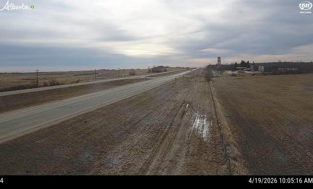 Hwy 16: East of Hwy 765 near Wabamun — South side of HWY