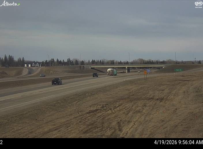 Hwy 16 east of Century Rd. near Spruce Grove — North side of HWY