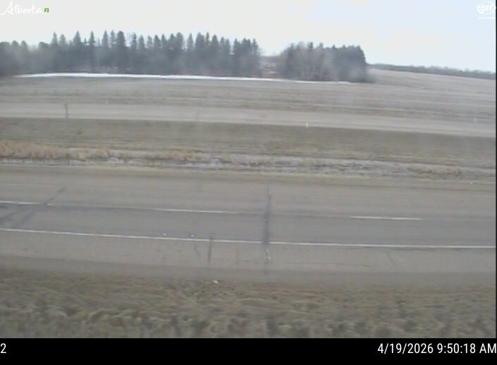 Hwy 16: West of Hwy 834 near Elk Island National Park — North side of HWY