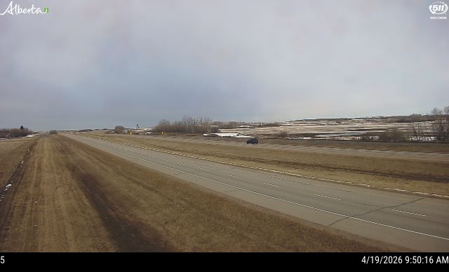 Hwy 16: East of Hwy 36 near Lavoy — South side of HWY