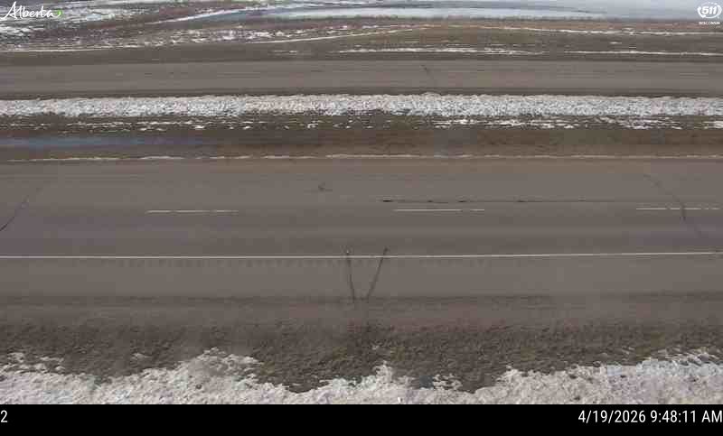 Hwy 16: East of Hwy 41 near Vermilion  — North side of HWY