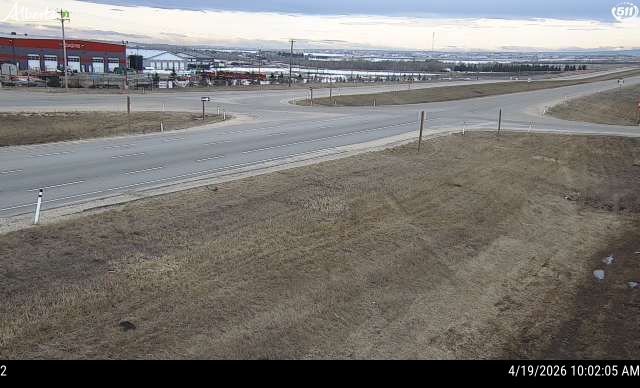 Hwy 43: East of Range Road 53 near Grande Prairie — North side of HWY