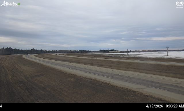 Hwy 43: East of Range Road 265 near DeBolt — North side of HWY