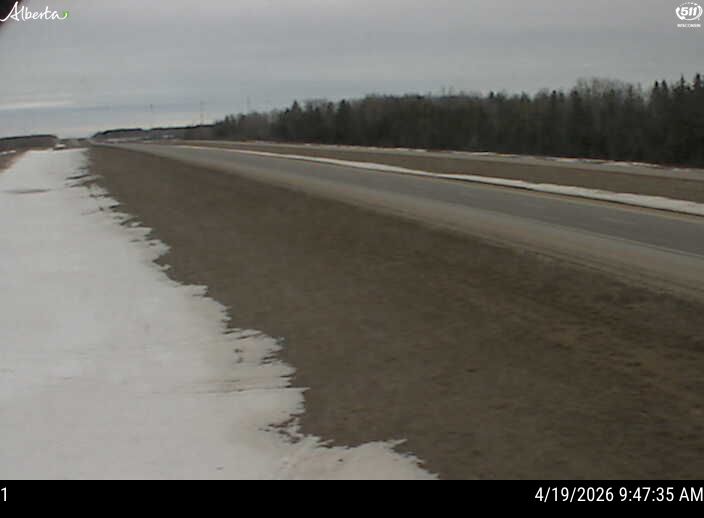 Hwy 43: Near Little Smoky — West side of HWY