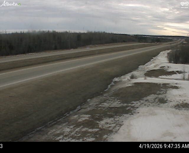 Hwy 43: Northwest of Fox Creek  — West side of HWY