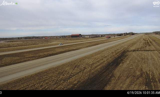 Hwy 43: East of Hwy 37 near Onoway — North side of HWY