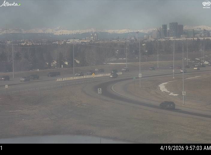 Hwy 201: Stoney Trail South to 16 Avenue East  — Stoney SB to HWY1 EB, East side of ramp