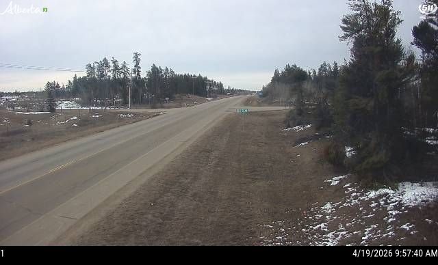 Hwy 830 South of Hwy 38 — West side of HWY