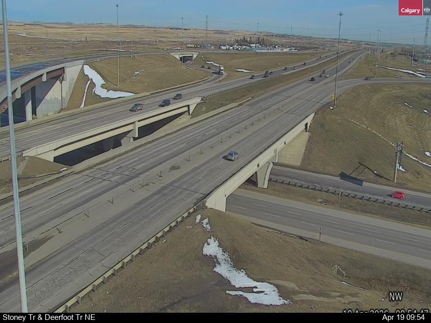 Stoney Trail / Deerfoot Trail NE — Stoney Trail / Deerfoot Trail NE