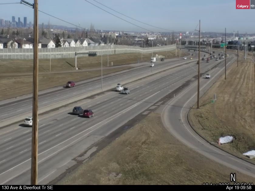 130 Avenue / Deerfoot Trail SE — SE