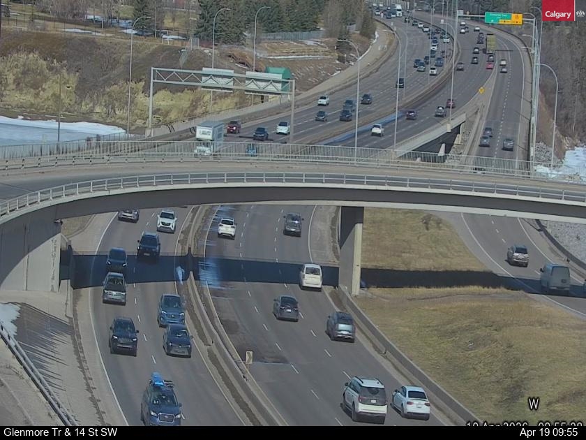 Glenmore Trail / 14 Street SW (West) — SW