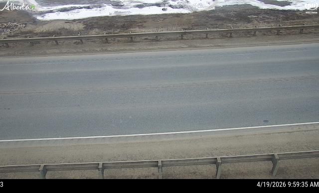 Hwy 2: North Side Dunvegan Bridge — North side of HWY