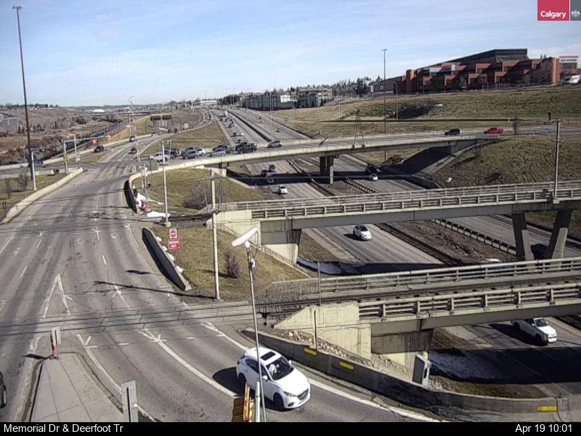 Memorial Drive / Deerfoot Trail SE — SE