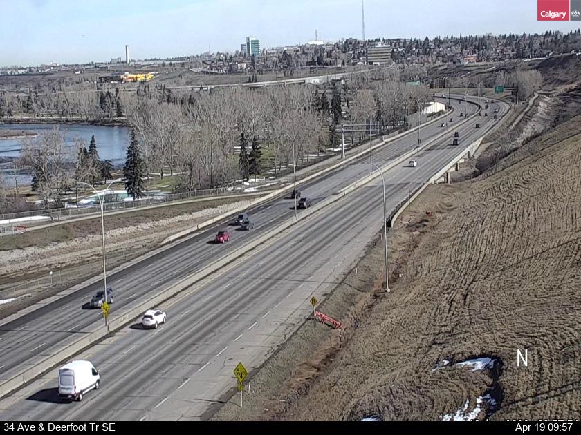 34 Avenue / Deerfoot Trail SE — SE