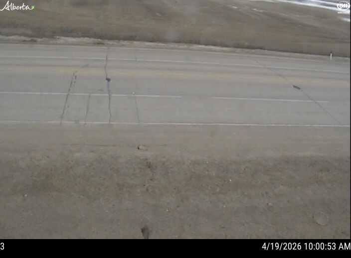 Hwy 2: North of Twp Road 780 near Rycroft — East side of HWY