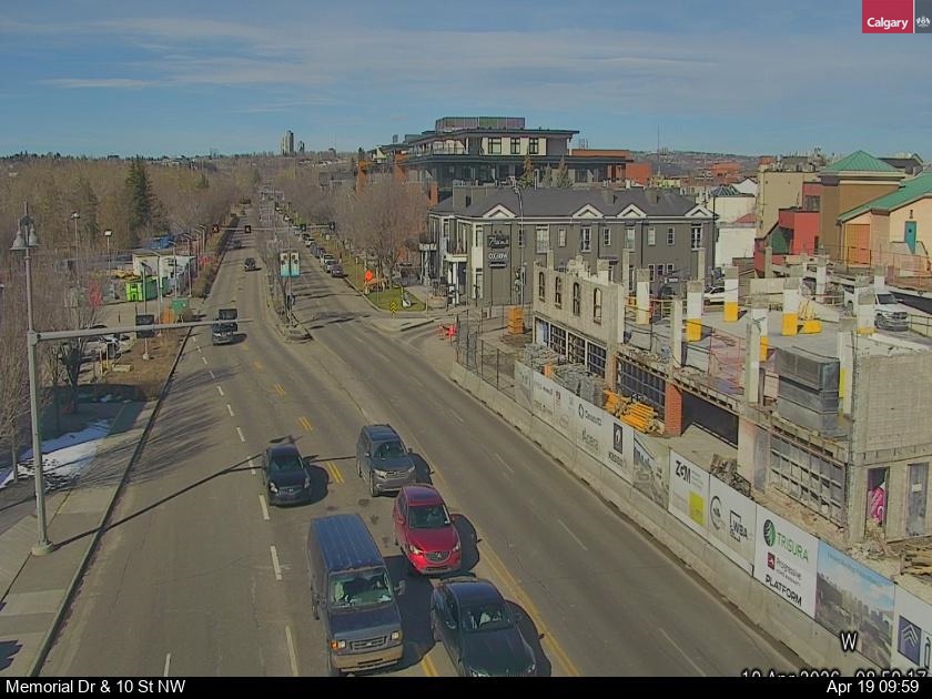 Memorial Drive / 10 Street NW — NW