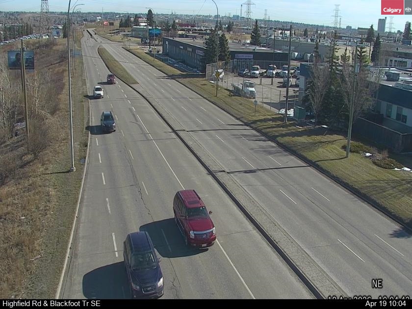 Highfield Road / Blackfoot Trail SE — SE