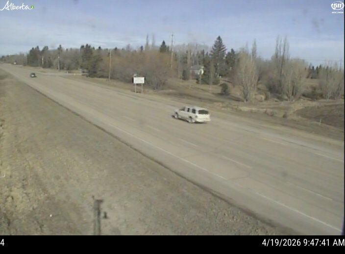 Hwy 11: at RR65 east of Rocky Mountain House — South side of HWY