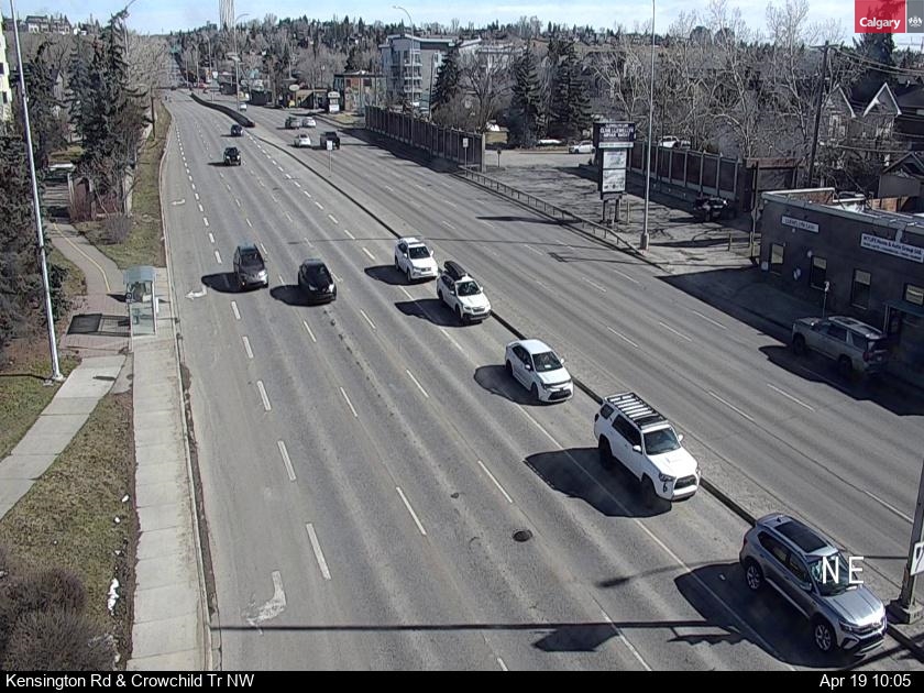 Kensington Road / Crowchild Trail NW — NW