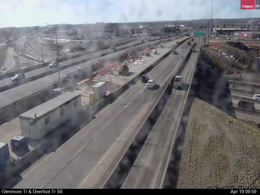 Glenmore Trail / Deerfoot Trail SE — SE