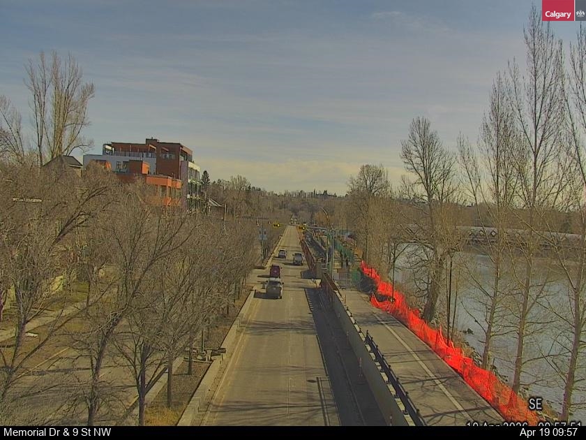 Memorial Drive / 9 Street NW — NW