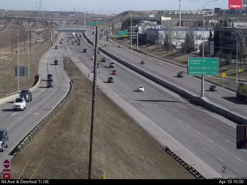 64 Avenue / Deerfoot Trail NE — NE