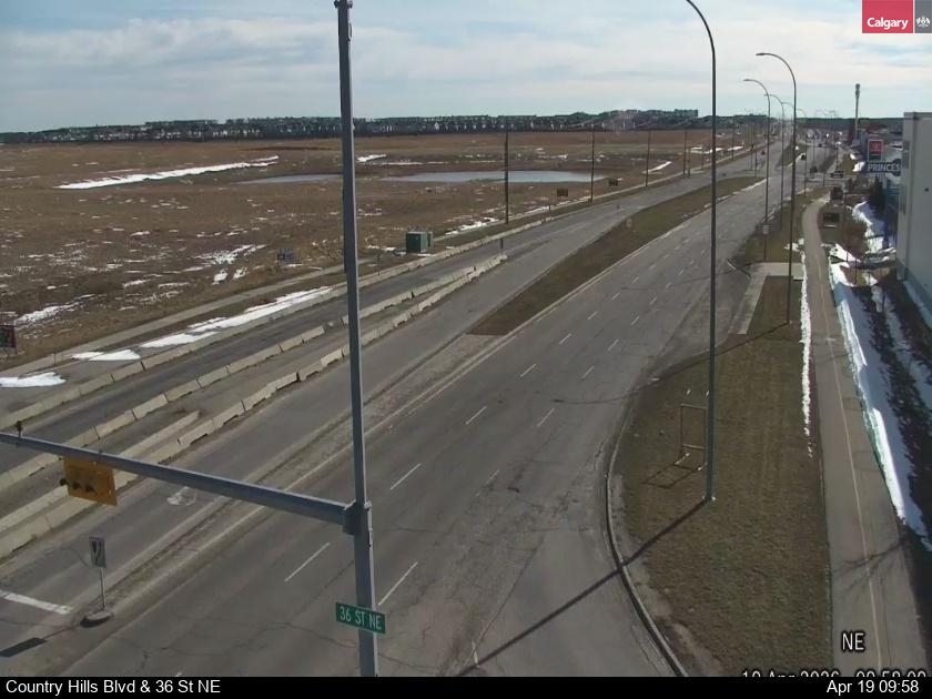 Country Hills Blvd / 36 Street NE — NE