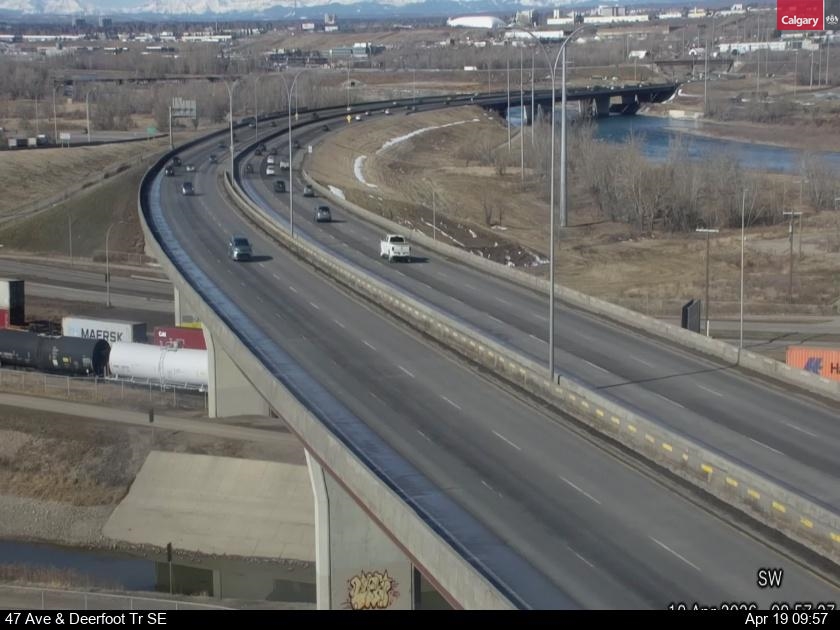 47 Avenue / Deerfoot Trail SE — SE