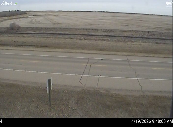 Hwy 13 & Range Road 181 near Camrose — South side of HWY