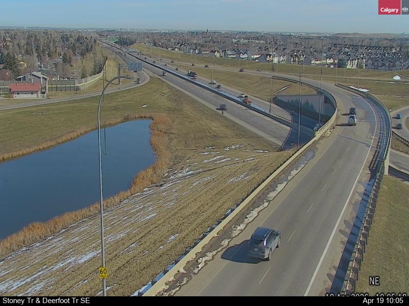 Stoney Trail and Deerfoot Trail SE — SE