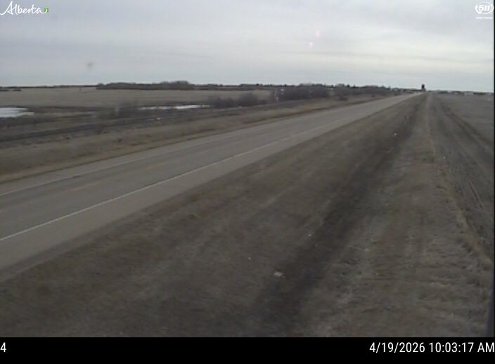 Hwy 13 & Range Road 181 near Camrose — South side of HWY