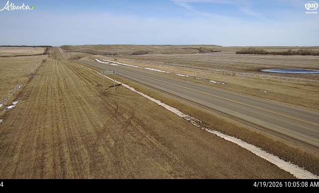 Hwy 14 & Hwy 17 east of Wainwright — South side of HWY