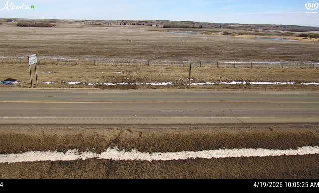 Hwy 14 & Hwy 17 east of Wainwright — South side of HWY